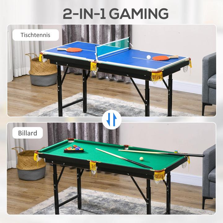 Actual product image Jamb 2in1 multigame game table table tennis & billiards