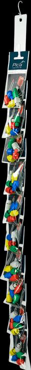 Image du produit Pica Kit d'accessoires capuchons colorés pour Pica-Dry 5 pcs. (Blanc, Jaune, Vert foncé, Bleu, Rouge, 5 x)