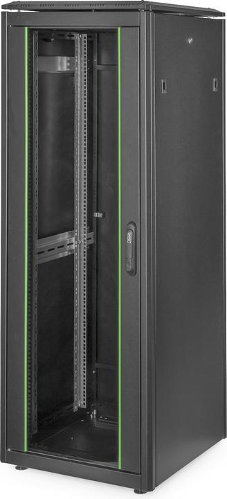 Actual product image Digitus DN-19 32U-6/6-B-1 Network cabinet (32 RU, 19 inch rack)