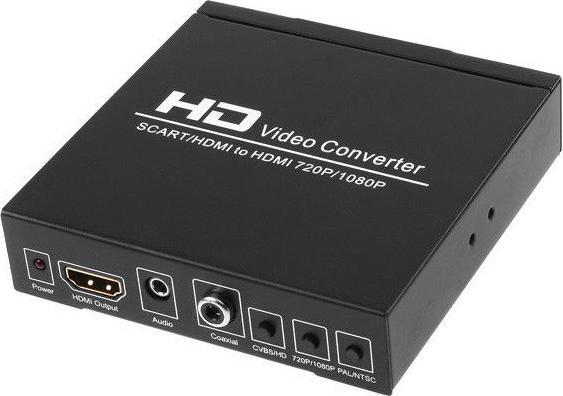 Immagine prodotto JTI Convertitore AV da Scart a HDMI (Convertitore videocamera)