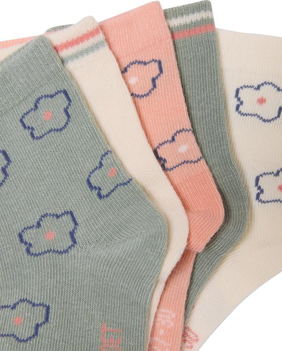 Produktbild Vertbaudet 5er-Pack Mädchen Socken Blumen (5er Pack, 31, 34)