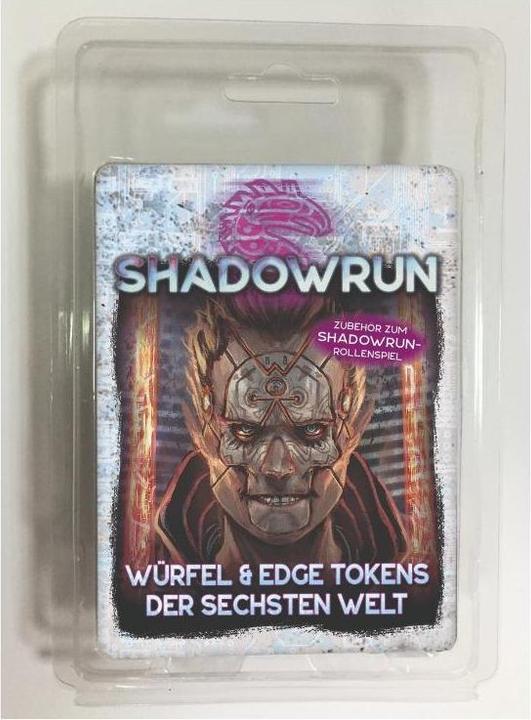 Image du produit Pegasus 46107G - Shadowrun : Cube & Edge Tokens du Sixième Monde (édition FR)
