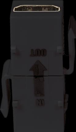 Produktbild LogiLink Keystone Modular Verbinder HDMI mit Repeater Einrastvorrichtung für Standard (HDMI)