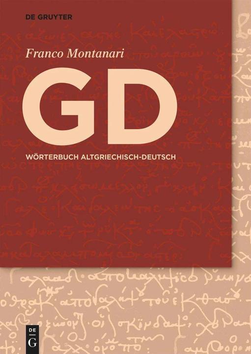 Image du produit GD - Wörterbuch Altgriechisch-Deutsch (Allemand, Grec, Paul Draeger, Michael Meier-Brügger, Franco Montanari, 2023)