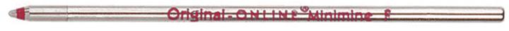Image du produit Online Recharges pour stylo à bille D1-Mini (Mine de gel, Rouge)