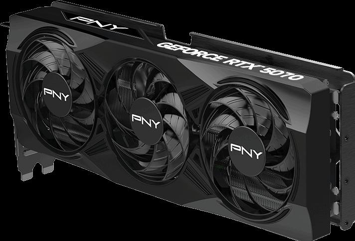 Produktbild PNY RTX5070 VERTO Triple Fan 12GB GDDR7 HDMI 3xDP (12 GB)