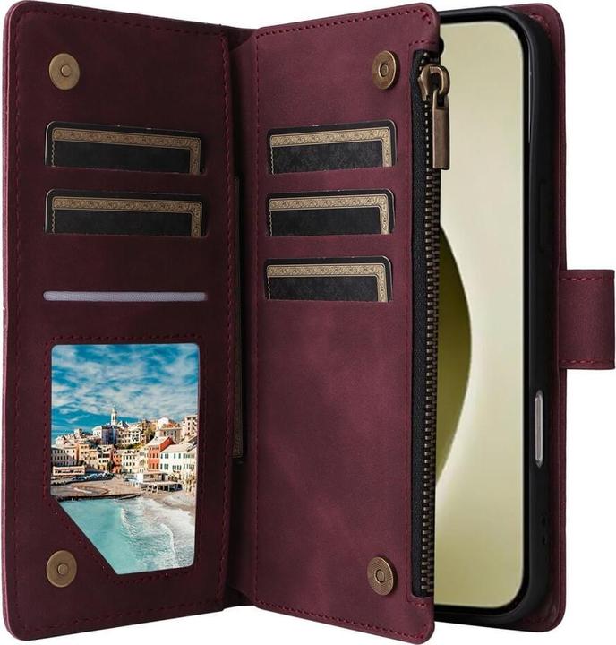 Produktbild Cover-Discount iPhone 16 Pro - Brieftaschen Hülle mit Umhängeband (Apple iPhone 16 Pro)