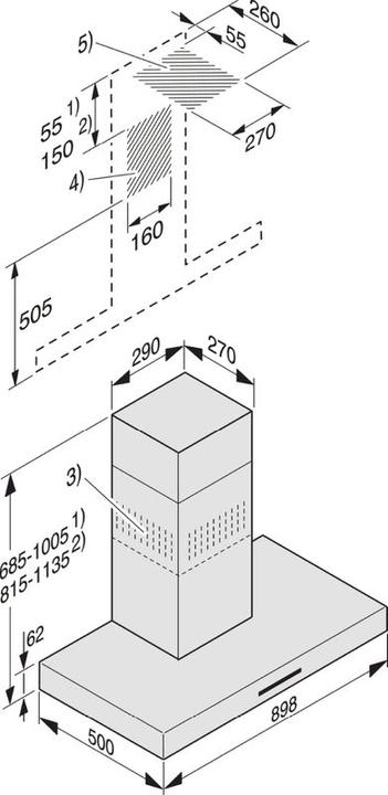 Actual product image Miele DA 4298 W Puristic Plus ED (Wall hood)