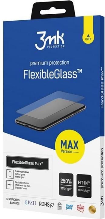 Actual product image 3MK FlexibleGlass Max screen protector, display film (1 Piece, Apple iPhone 13)