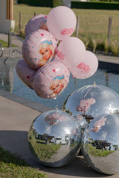 Produktbild Santex Girly Ballons Partydeko für den Kindergeburtstag (6 x)