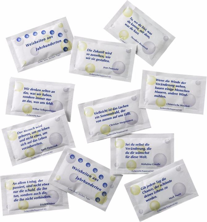 Produktbild Zuckermühle Rupperswil Zucker Beutel 1000 x 6 g (6000 g)