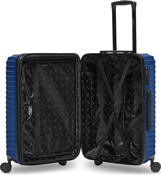 Produktbild Redolz Essentials 18 4 Rollen Trolley 66 cm mit Dehnfalte (72 l, M (50 - 90l))