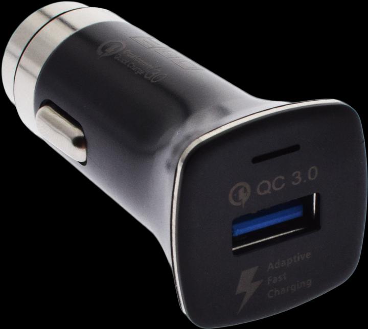 Immagine prodotto 2GO Caricatore rapido per auto 12V/24V-nero Univ. USB Quick-Ch