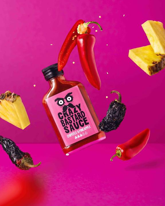 Produktbild Crazy Bastard Sauce Beliebteste Saucen 3er-Set (3 x 100 ml) - Scharfe Sauce (860 g)