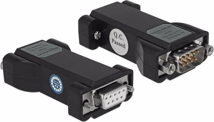 Produktbild Delock Steckverbinder RS232 - TTL/CMOS 5 V ESD-Schutz (Sub-D 9, 6.30 cm)