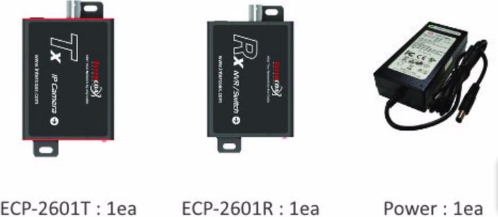 Image du produit InterCoax Extender Ethernet ECP-2601-PKG