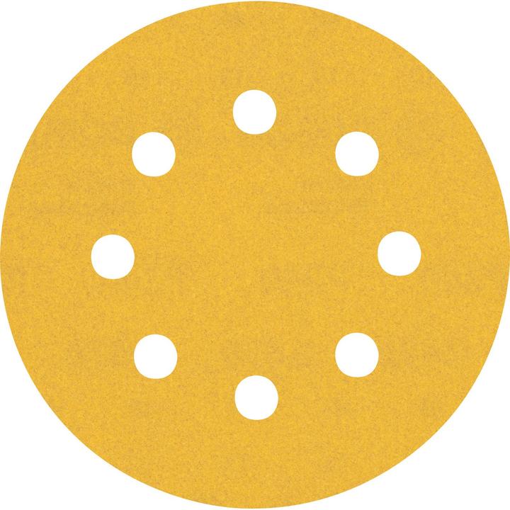 Produktbild Bosch Professional Zubehör EXPERT C470 Schleifpapier mit 8 Löchern für Exzenterschleifer, 115 mm, G 240, 5-tlg. (240)