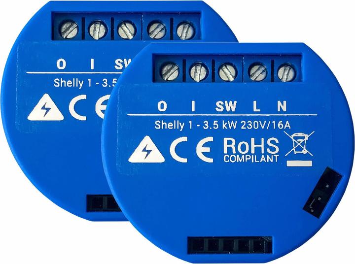 Produktbild Shelly WLAN-Schaltaktor (Schaltaktor)