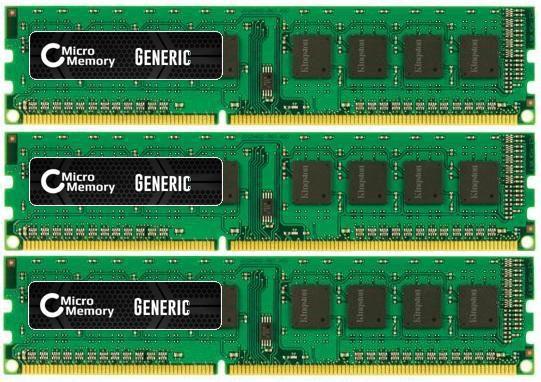 Produktbild CoreParts 6GB Memory Module (3 x 2GB)