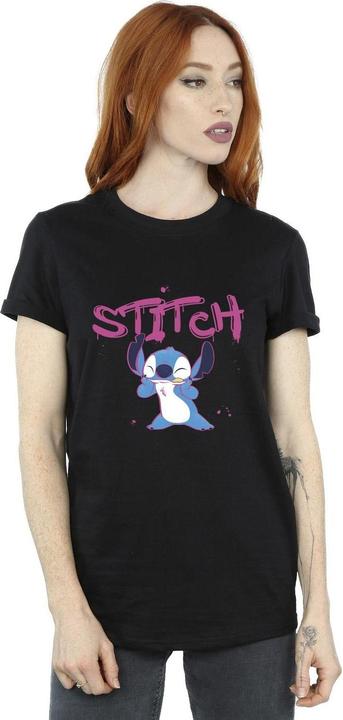 Image du produit Disney - T-shirt LILO AND STITCH GRAFFITI - Femme (M)