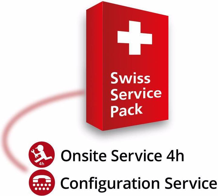 Actual product image Zyxel Warranty Swiss Service Pack 4h Onsite, CHF 500 - 999 2 yrs. (24 months, Postal warranty)