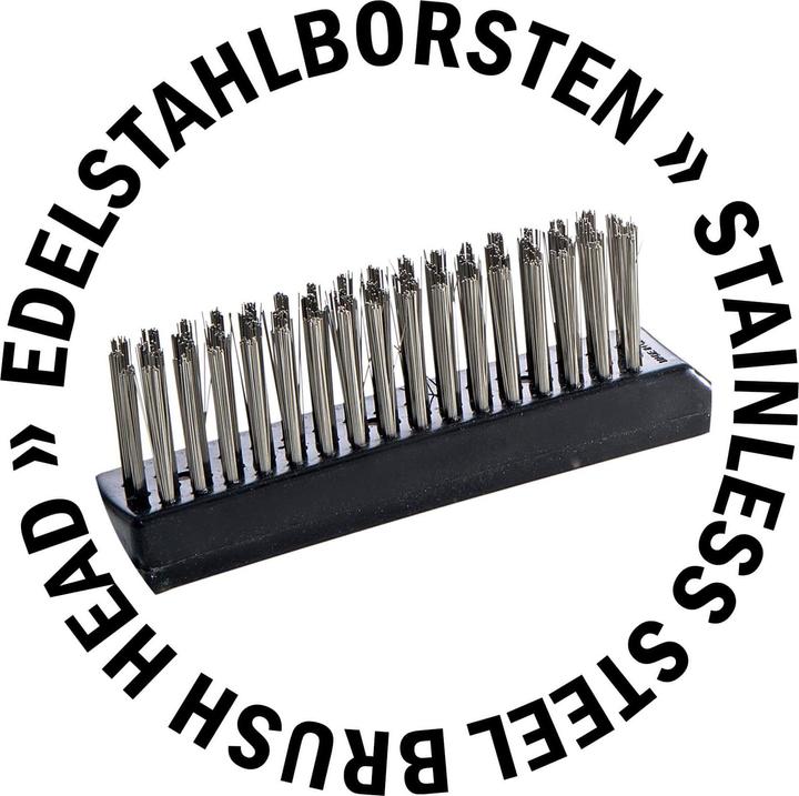 Image du produit All'Grill Brosse de nettoyage pour plaques en fonte 15/29x2,5 cm (29 cm)