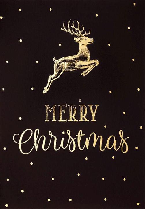 Produktbild Perleberg Weihnachtskarte Merry Christmas (1 Stk.)
