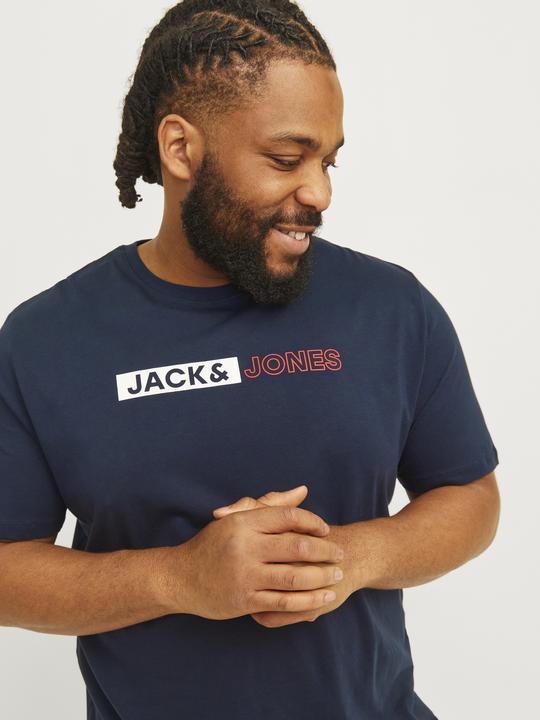 Produktbild Jack & Jones Jjecorp Logo Tee Play Ss O-N Noos Pls (5XL)