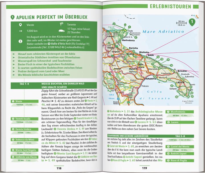 Energie-Label Reiseführer Apulien (Deutsch, Stefan Maiwald, Bettina Dürr, 2025)