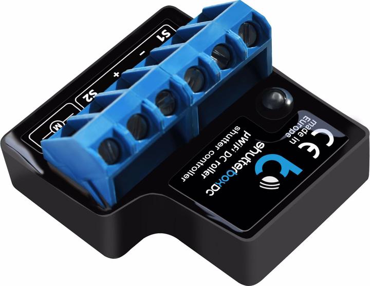 Produktbild BleBox WLAN-Jalousieaktor shutterBox DC (Rolladenaktor)