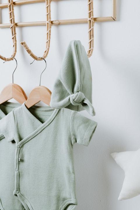 Image du produit Baby's only Babys only bonnet à noeud Pure, vert pierre