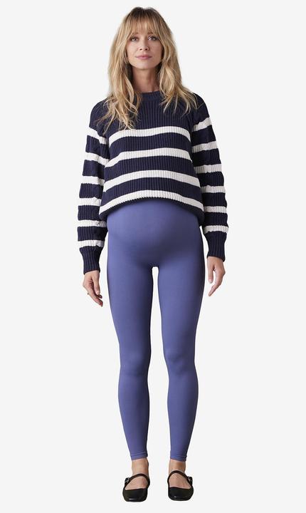 Actual product image Envie de Fraise Nahtlose Umstands-Leggings aus Rippjersey, Recycling-Material (W36/L38)