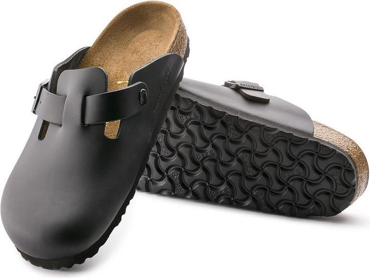 Actual product image Birkenstock Boston Super Grip Natural Leather Normal (48)