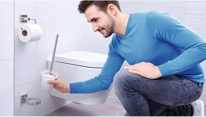 Produktbild tesa EKKRO WC-Bürstengarnitur inkl. Klebelösung ohne Bohren