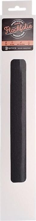 Actual product image Chemica Iron-on film flock black (1 x)