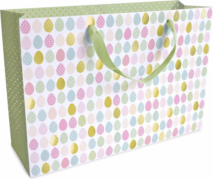 Braun + Company Geschenktasche Golden Kunterbunt