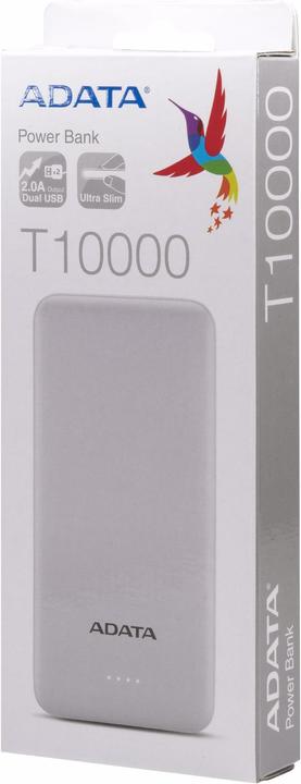 Produktbild Adata T10000 (10000 mAh, 10 W, 37 Wh)