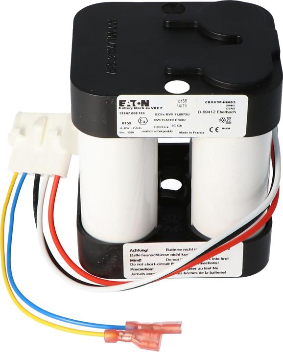Image du produit XCell Akku für CEAG Handlampe CEAG SEB8, CEAG SEB8L, CEAG SEB8ADR 4,8 Volt 7000mAh (1 pcs, 7000 mAh, Piles rechargeables + chargeur)
