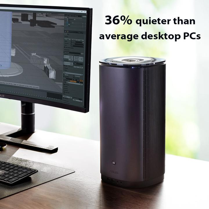Actual product image ASUS Mini PC ProArt PA90-M9158ZN i9-9900K 3.6 GHz (I9-9900K, 32 GB, 512 GB, GeForce RTX 4000)