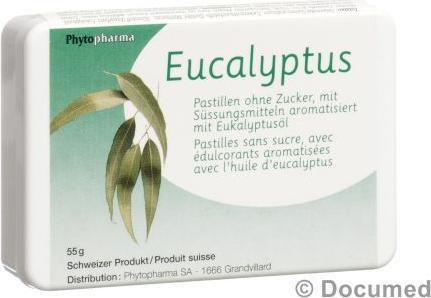 Produktbild Phytopharma Eucalyptus Pastillen (40 Stück)