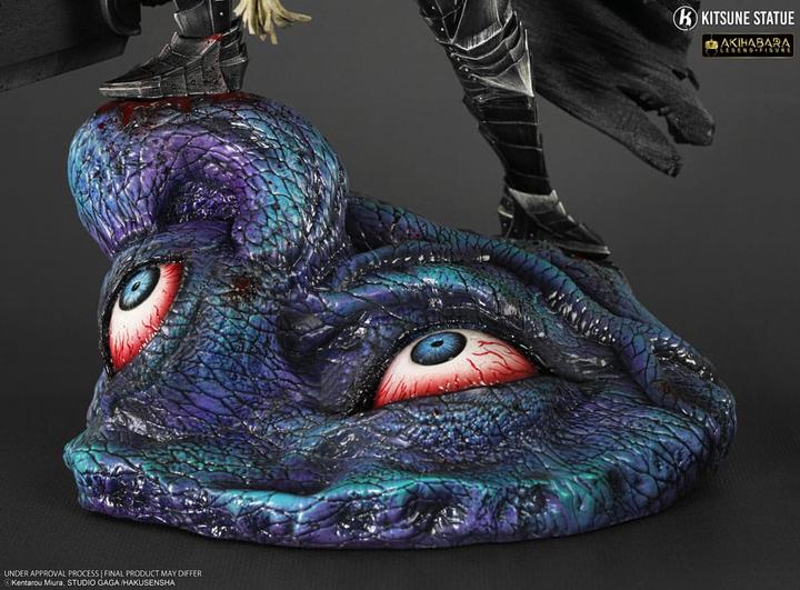 Actual product image Kitsune Statue Berserk Akihabara Legend Figure PVC Statue 1/8 Guts (Berserk Armour) 26 cm