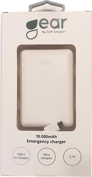 Immagine prodotto Carl GEAR Powerbank Ultracompatto (10000 mAh, 37 Wh)