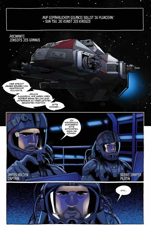 Produktbild Panini The Expanse - Die Graphic Novel (Deutsch, Andy Diggle, Rubine, David Cabeza, 2025)