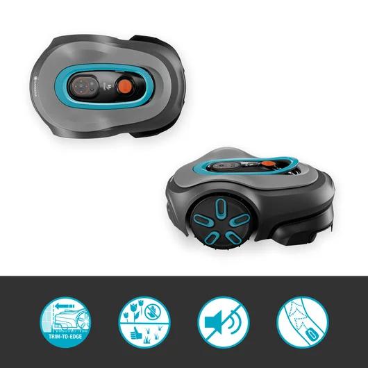 Actual product image Gardena smart SILENO robotic lawnmower max 1,500 square metres (1500 m²)