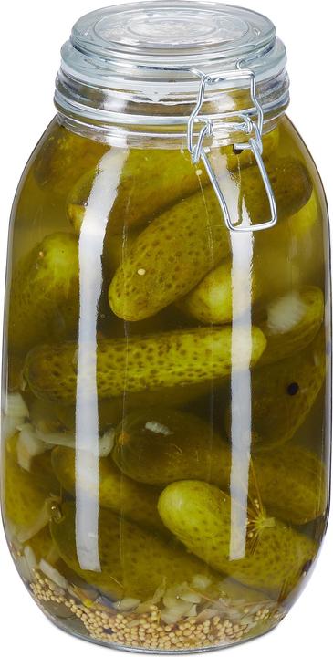 Actual product image Relaxdays Cliptop Jar (1 pcs., 3 l)