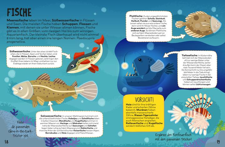 Immagine prodotto Panini Animali: adesivi fosforescenti - Il grande libro degli animali