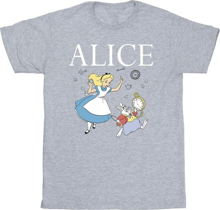 Disney Alice im Wunderland TShirt Jungen Folgen Sie dem Kaninchen