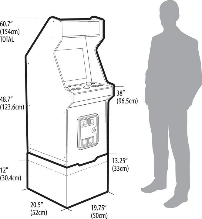 Actual product image Arcade1Up Atari Legacy 14-in-1 Wifi