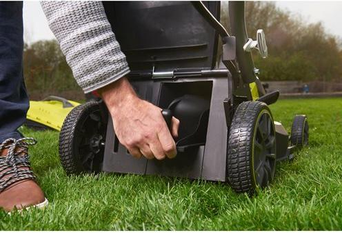 Actual product image Ryobi RY18LMX37A-0 (Rechargeable battery operated)