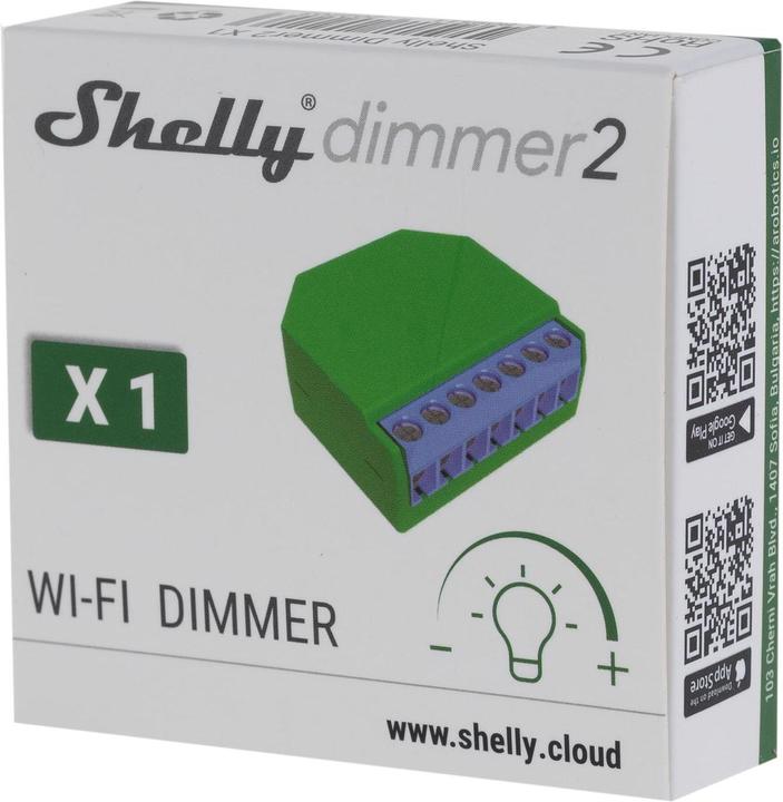 Produktbild Shelly Dimmer 2 x2 (Dimmaktor)